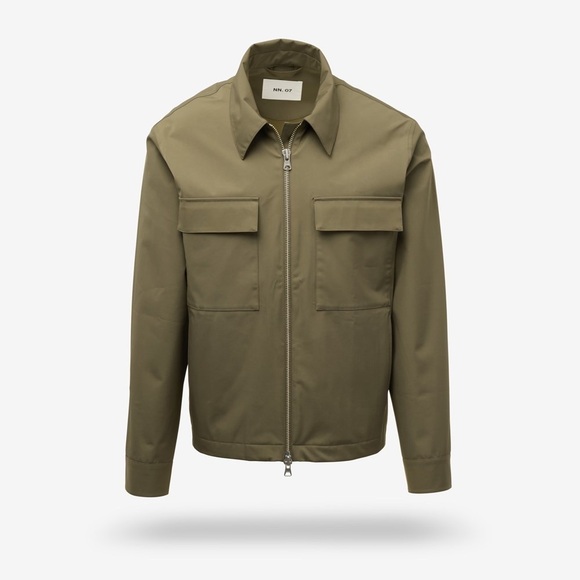 Allen Edmonds Olive Military Jacket